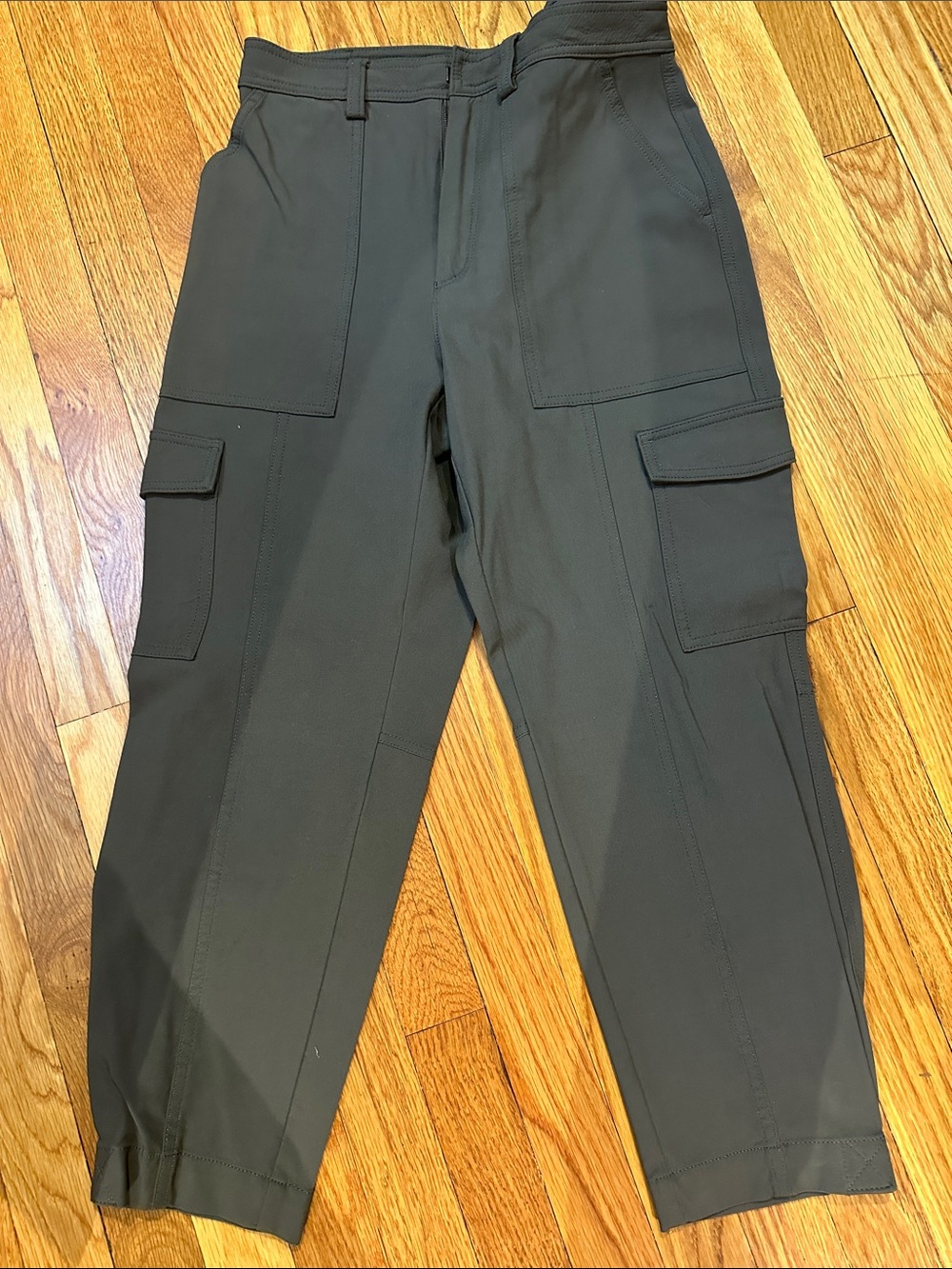 Army green cargo pants